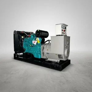 Cumins 150KW 187.5KVA 3 Phase Brushless Open Frame Diesel Generator Set for Road Construction Engineering Projects