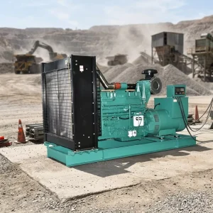 Cumins 500KW 625KVA 3 Phase Brushless Open Frame Diesel Generator Set for Underground Mining Auxiliary Facility Power Demand