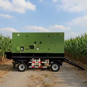 Cumins Generator Diesel 120Kw 3 Phase Silent Soundproof Electric Power Station Industrial Portable Genset for Farm Use
