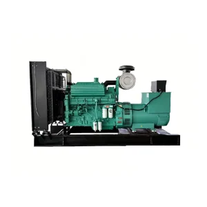Cumins500KVA 3 Phase 60hz Open Frame Diesel Generator Set Mining Project Continuous Power Convenient Routine Maintenance