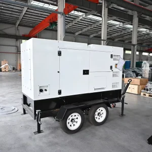 Cummins 150Kw 150Kva Trailer Type Heavy Duty Water Cooled Diesel Generator Three Phase for Sale Factory Direct