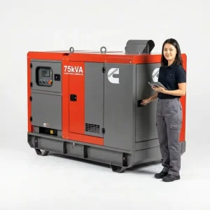 Cummins Silent Diesel Generator 20kva to 500kva 3 Phase Soundproof Electric Power Genset Brushless Alternator with ATS 50Hz 60Hz