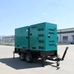 Cumminss 187.5KVA 150Kw Trailer Portable Silent Type Diesel Generator Water Cooled 3 Phase 50Hz 60Hz ATS Remote Start