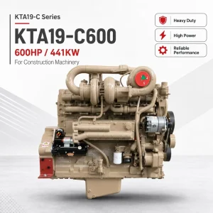 Cums KTA19 C600 Diesel Engine 600HP 19L 6 Cylinder Water Cooled Engine for Generator Set Power Unit