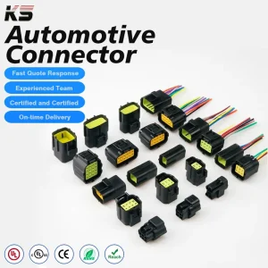 Custom Automotive Connector 4 6 8 10 12p Male Female Automotive Connectors Terminals