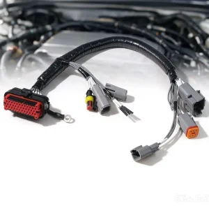 Custom Automotive Wiring Harness Connector Stranded Tinned Copper 600V DC AC OEM ODM Factory Industrial Grade for New Energy