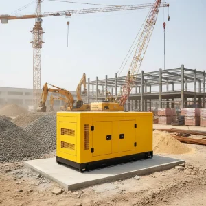 Custom Diesel Generator 100Kva Portable Electric Power Station Single Phase Industrial Genset