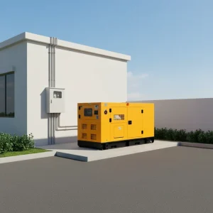Custom Dizel Motor High Quality Silence Diesel Power Generators 64kw 80kva Water Cooling Silent Diesel Genset cummins 150kva