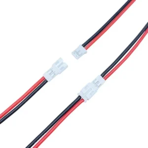 Custom Mini Micro JST 2.0 PH 2-6 Pin High IP44 Automotive Adapter Connector Plug with Wires Cables 12V