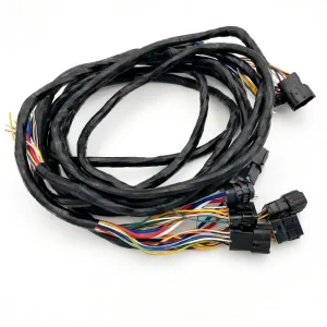 Custom Terminal Block Auto Connector Electrical Wire Assembly Car Engine Automobiles Wiring Harness