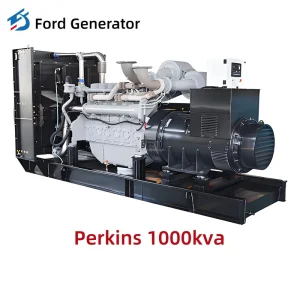 Customized 1000kva 800kw Open Frame Diesel Generator Set Three Phase Remote Start Auto Start 1800 RPM Silent Soundproof