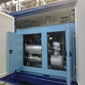 Customized 1MW 1250kVA 50Hz 1500rpm CNG LPG LNG Natural Gas Generator Set Silent Auto Start Power Electric Water Cooled