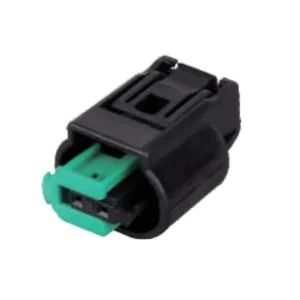 Customized 2 Pin Auto Female Connector Copper Contact Material Electrical Connector 1 967616 1 Auto Wiring Harness Connector