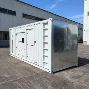 Customized 20ft Container Type Prime Power 720kw 900kva Weatherproof Diesel Generator Set