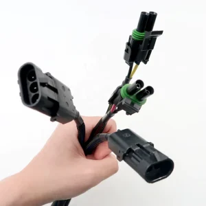 Customized Automotive Connector Electrical Cable Auto Cable Assembly Car Lights Car Control Wiring Harness
