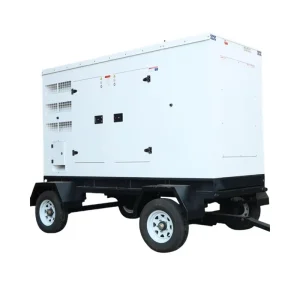 Customized Convenient 150KW Diesel Generator Set with Mobile Trailer Used for Electric Power