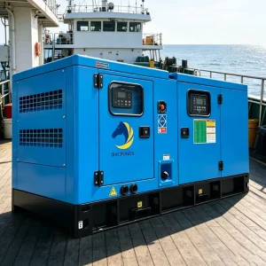 Customized Support OEM ODM 20kva 30kva 100kva Generator Diesel Silent for Marine Vessel Engineering Industrial Construction Use