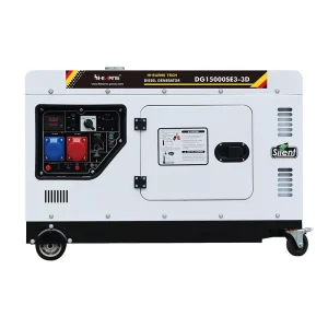 DG15000SE3-3D 8KW 10KW 10KVA 12.5KVA Super Silent Full Power 1105FD Air Cooled Diesel Generator with AC Overload Switch