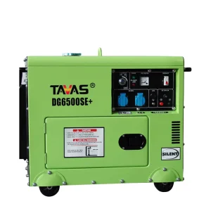 DG6500SE+ 5.5kw Silent Type Diesel Generator for 6kva Marine Single Phase 60Hz ATS Options With Copper Radiator