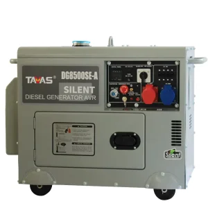 DG8500SE 6.5kW Single Phase Silent Diesel Generator 100% Copper Alternator 3000RPM 12V DC Electric Start 50/60Hz