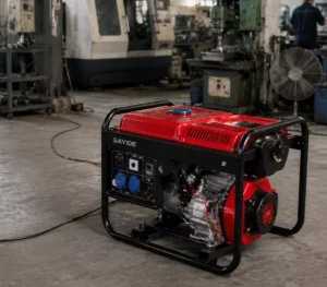 DH6500 Diesel Generator Set 3-9KW Single Cylinder Engine High Power Factory Construction Farm Standby Power Long Service Life