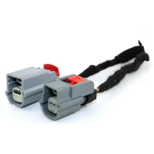 DJ7027K 0.6 21 Speaker Terminal Pre Wired Connector for LED Strip Cigarette Lighter Auto Butt Wiring Repair Parts