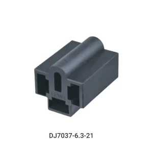 DJ7037 6.3 21 PA66 3 Pin Car Connector Terminal Housing Waterproof Automotive Connector