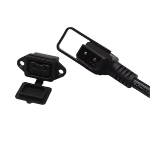 DM20-2+4 IP67 Female Energy Storage Adapter Connector 30A Copper Alloy Electric Vehicle Charging Plug Nylon Housing