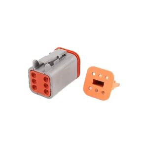 DT06 6S Auto Car Connector DT Series 6P Waterproof Auto Connector