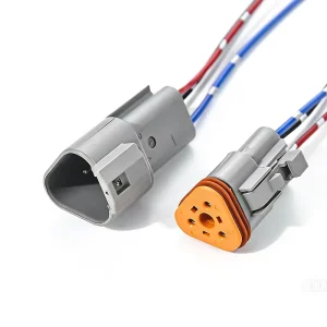 Dechi Type 2P 3P 4P 6P 8P 12Pin Waterproof Connector Auto Deutsch DT DTM Series Forklift Excavator Car