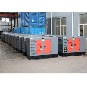 Denyo Silent Electric Power Generator 60kva 50kw Diesel 70kva 600V