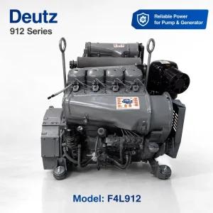 Deutz F4L912 38KW 1800rpm 24V Electric Start Air Cooled Industrial Diesel Engine for Power Generation Water Pump