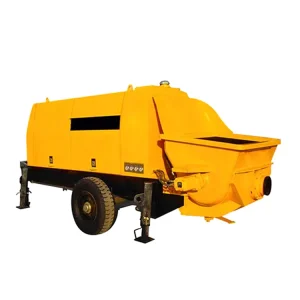 Diesel Concrete Pump Heavy Duty With High Flow Rate For Large Scale Construction Projects