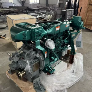 Diesel Engine 6 Cylinders WD415.24C01 158KW 2000RPM Low Noise Marine Engine Generator with ATS for Ship Use