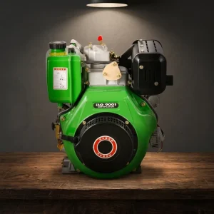 Diesel Engine Generator Open Frame Single Phase Copper Material