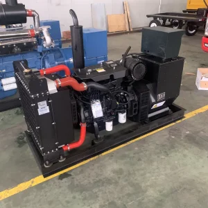 Diesel Engine Powered 50kw 60kw 80kw 100kw 150kw Open Type Diesel Gas Generator Set