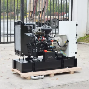 Diesel Generator 10kw 120 240V Single Phase 50HZ Generator Open Frame Type With Perkins Genset