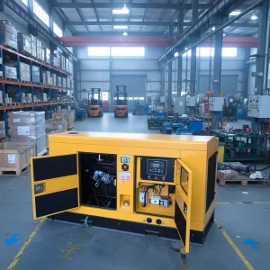 Diesel Generator 175Kw 3 Phase Silent Inverter Electric Power Station Soundproof Industrial Genset Portable for Home 48V