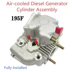Diesel Generator 195F Cylinder Head Assembly Complete Full Accessories Generator Set Repair Kit