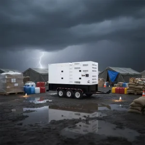 Diesel Generator 300Kilos Portable Open Frame Electric Power Station Single Phase Industrial Genset 5Kva