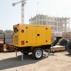 Diesel Generator 30kva 50kva Mobile Diesel Generator Portable for Emergency Generating