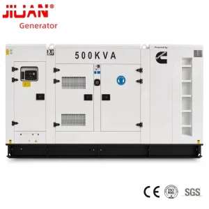 Diesel Generator 400kW 500kVA Silent Canopy Type Standby 550kVA 600kVA 750kVA 3 Phase Industrial Genset for Mining 50hz