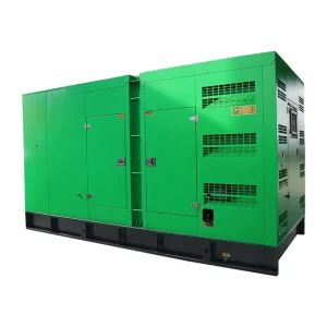 Diesel Generator 400kw 400 230V 3 Phase Silent Type 50Hz Frequency 1500 1800 RPM Speed Remote ATS 200A Rated Current