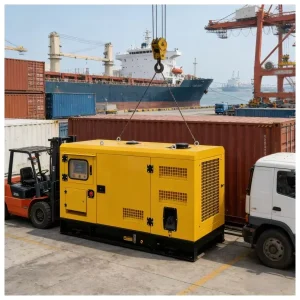 Diesel Generator 40kva 30kw 20kva 25kva 30kva 40kw 50kva Portable Single Phase Super Silent ATS Generator Set
