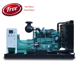Diesel Generator 500kVA 450kVA 400kVA Powered by 6ZTAA Prime Backup Use Open Silent Trailer Generator 320kW 360kW 400kW