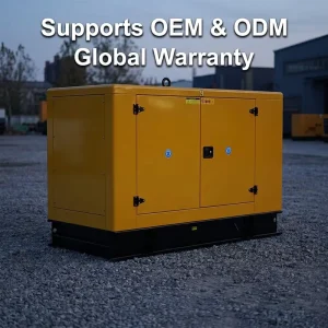Diesel Generator 50KW 60KW Silent Diesel Generator with Perkins Engine Low Noise for Apartment Generator Set