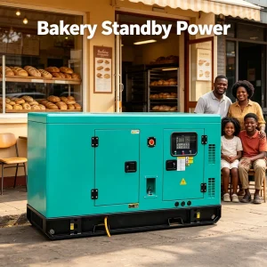 Diesel Generator 50kva Silent Design Automatic for Bakery Standby Power