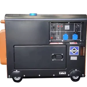 Diesel Generator 5kva 6kva 3 Phase Super Silent Commercial Portable Mobile 50 60Hz Air Cooled Genset