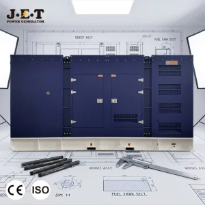 Diesel Generator 80kva Electric Power Diesel Generator Water Cooled 50 60Hz Frequency Silent Type for hotial