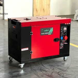 Diesel Generator 8kw 10kva 3 Phase Portable Silent Type 50/60Hz ATS 12V DC Electric Start